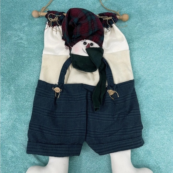 Santas Workbench Snowman Wall Hanging. - Picture 1 of 10